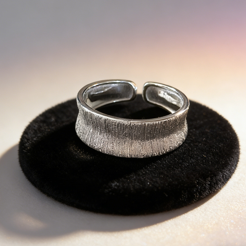 Women Accessories Drawing - Cincin Perak Sterling 925 Tebal Model