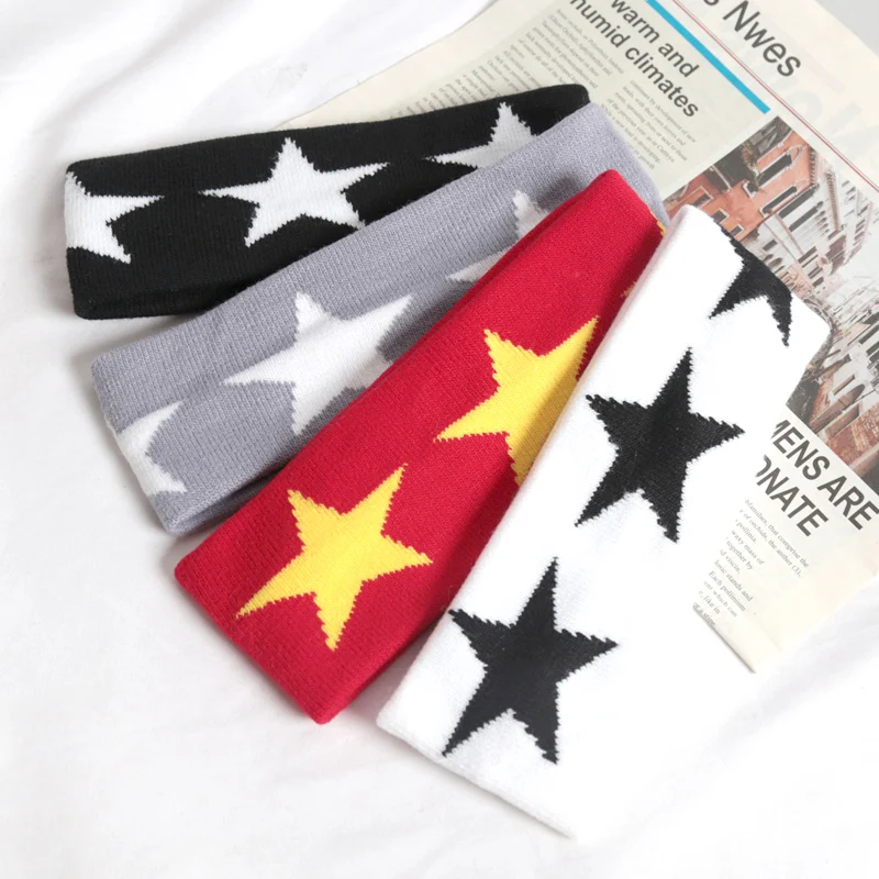 Women'S Running Accessories - Ikat rambut Pentagram elastis pria wanita