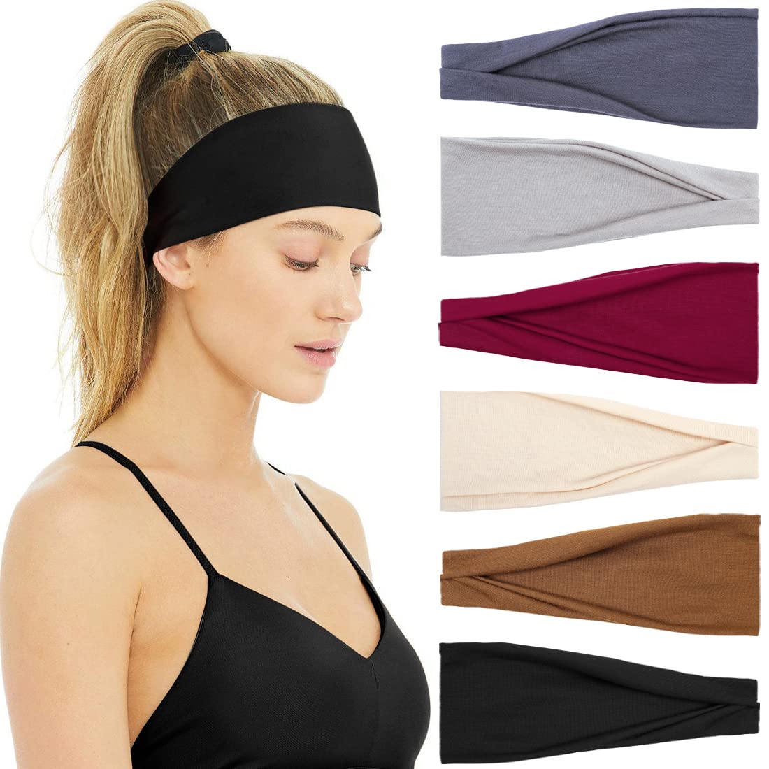 Women'S Running Accessories - Bando untuk wanita antiselip, ikat kepala
