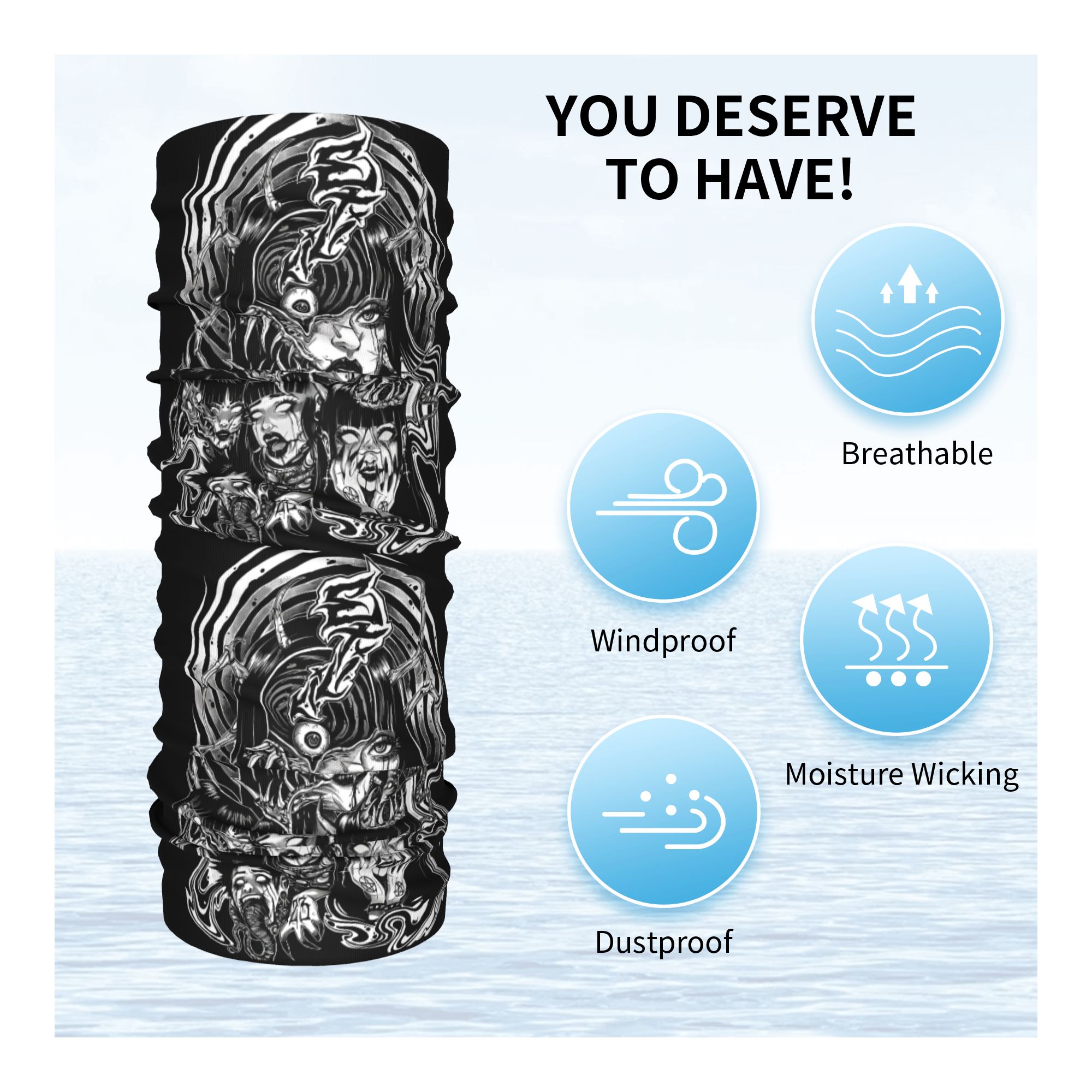 Anime Horor Jepang Junji Ito I - Women'S Running Accessories ulasan dan harga