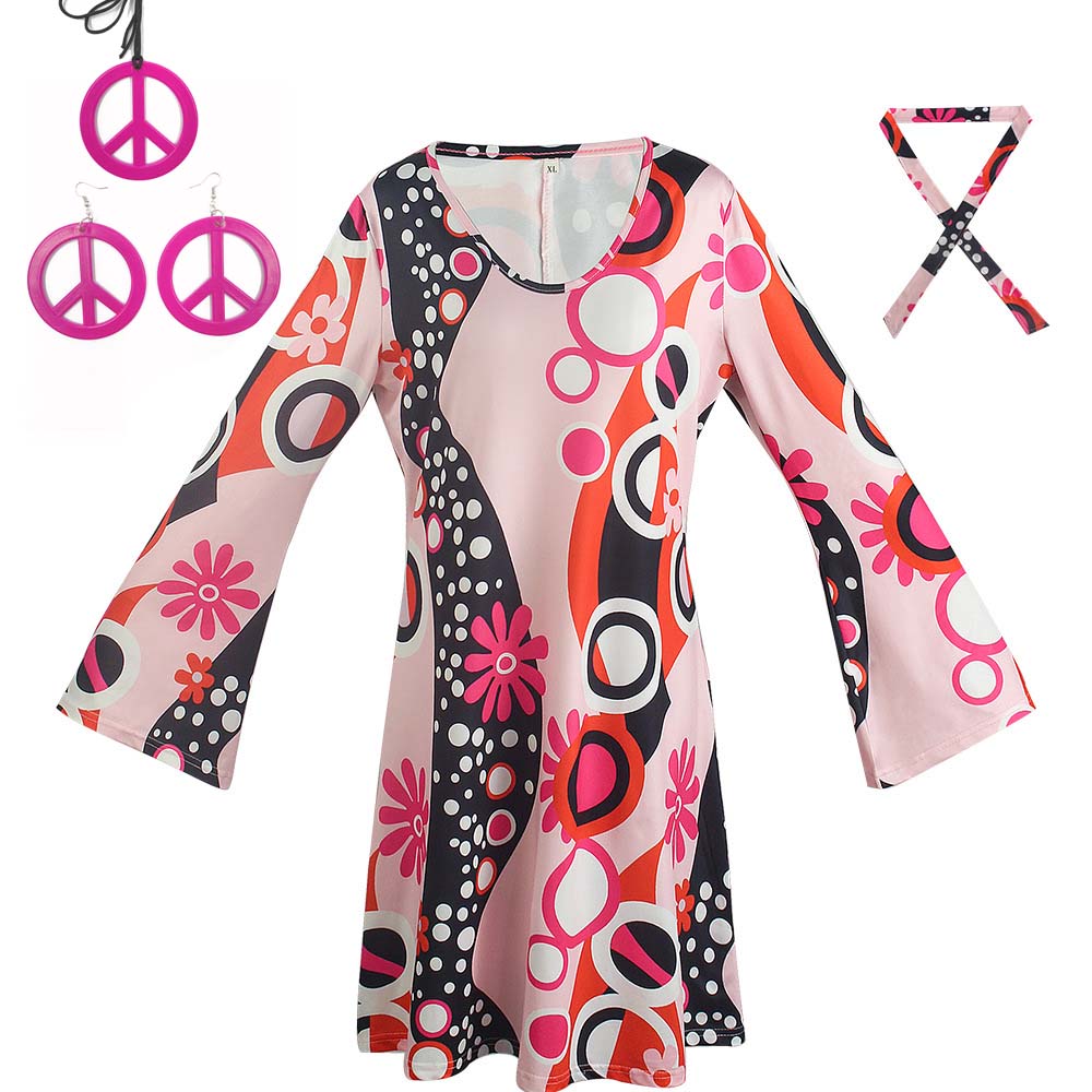 Kostum Halloween Retro 60an 70 - Women'S Accessories In The 60S ulasan dan harga