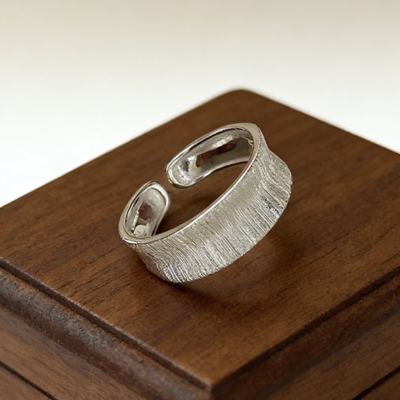 Cincin Perak Sterling 925 Teba - Women Accessories Drawing ulasan dan harga