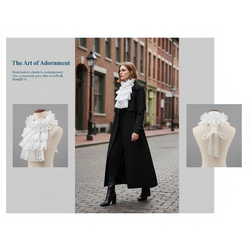 Set Kostum Kerah Jabot Renda E - Women'S Victorian Era Accessories ulasan dan harga