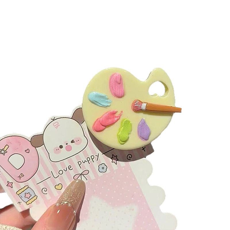 Jepit Rambut Palet Lucu Bentuk - Women Accessories Drawing ulasan dan harga