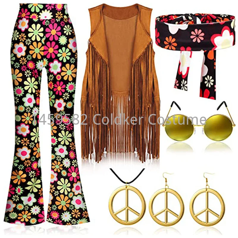 Kostum Hippie Wanita Pesta Per - Women'S Accessories In The 60S ulasan dan harga