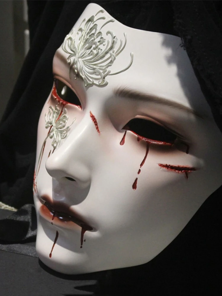 Masker Retro gambar tangan Fas - Women Accessories Drawing ulasan dan harga