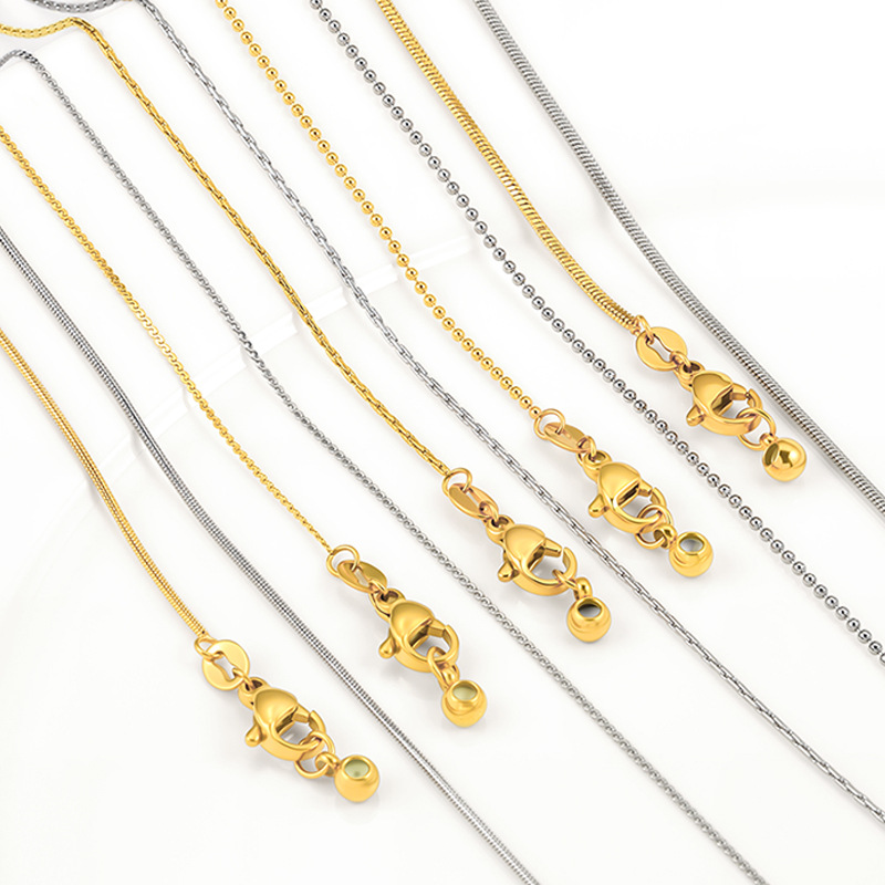 Kalung Baja Titanium Universal - Women Accessories Gift Box ulasan dan harga