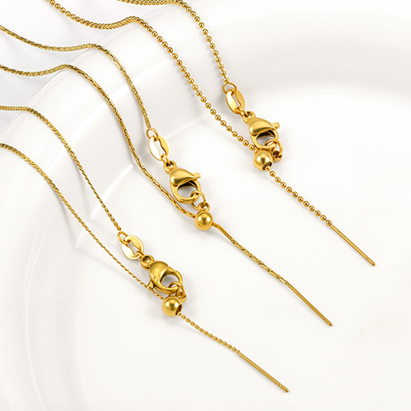 Kalung Baja Titanium Universal - Women Accessories Gift Box ulasan dan harga