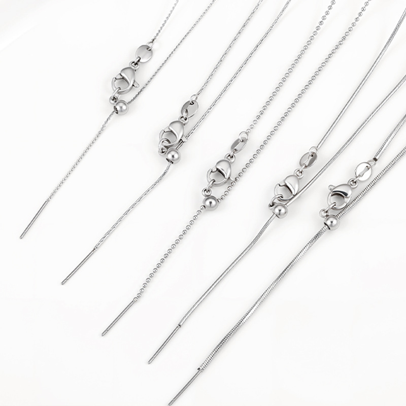 Kalung Baja Titanium Universal - Women Accessories Gift Box ulasan dan harga