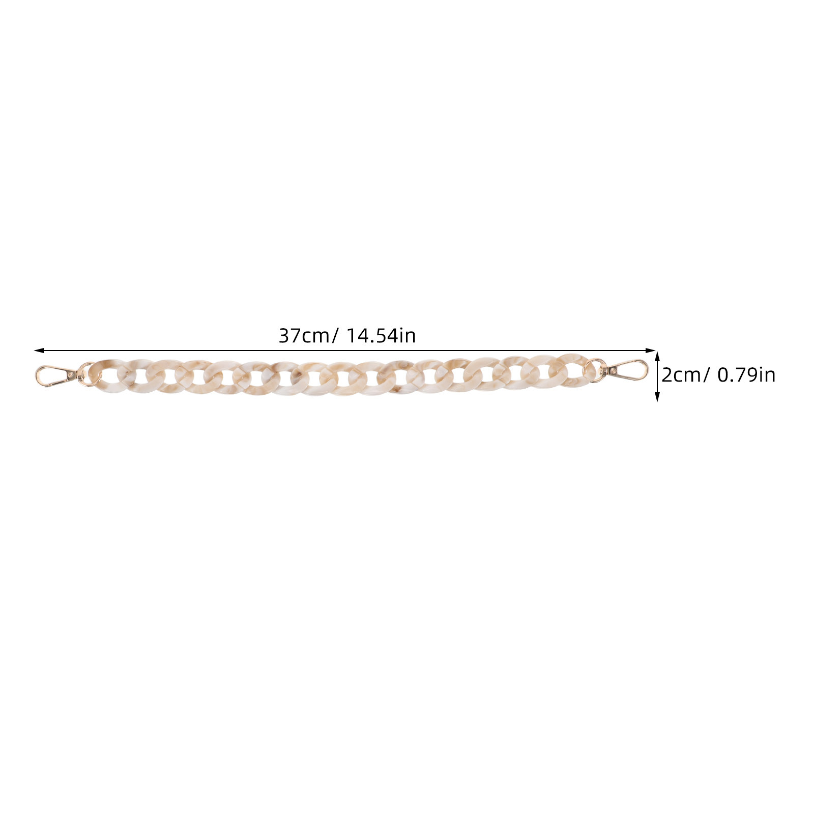 3Pcs Rantai Tas Resin Motif Tu - Wallet Chain Bag ulasan dan harga