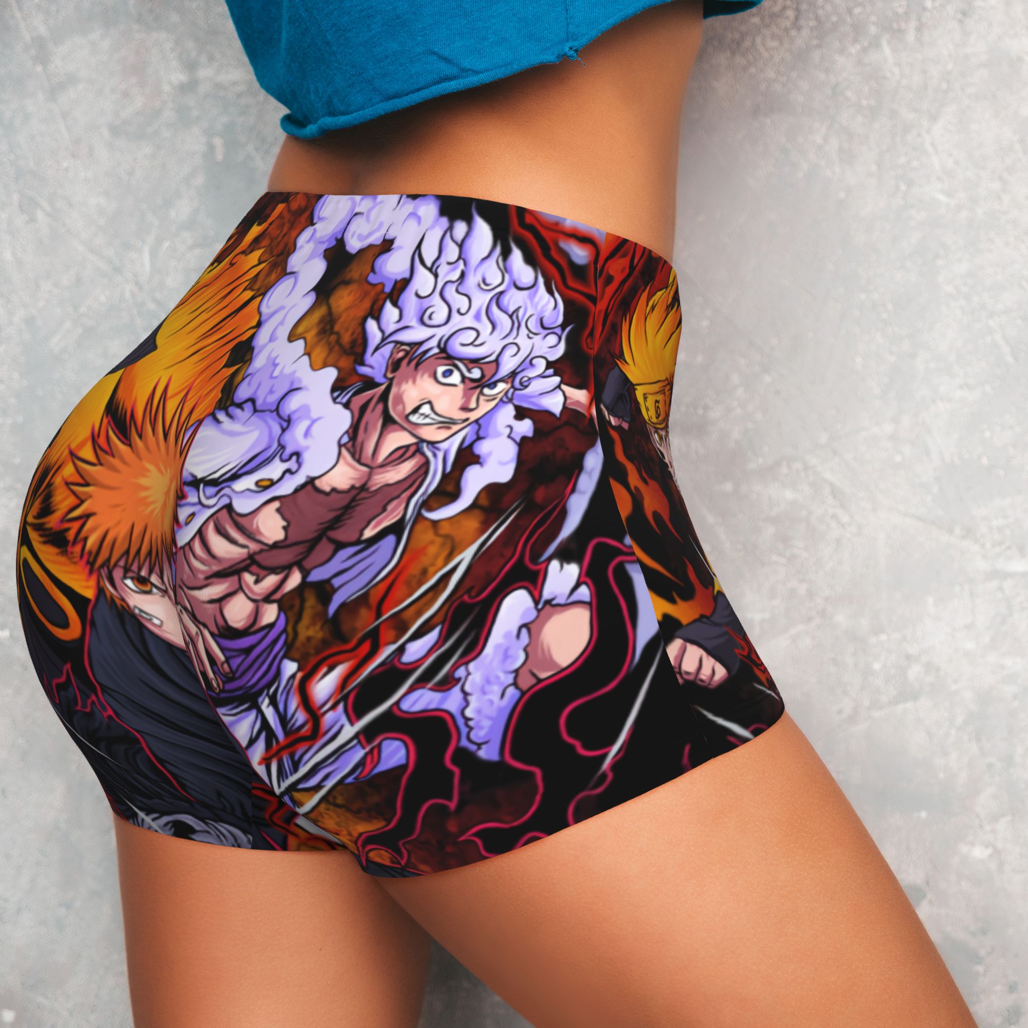 Celana Pendek Olahraga Anime N - Women'S Running Accessories ulasan dan harga