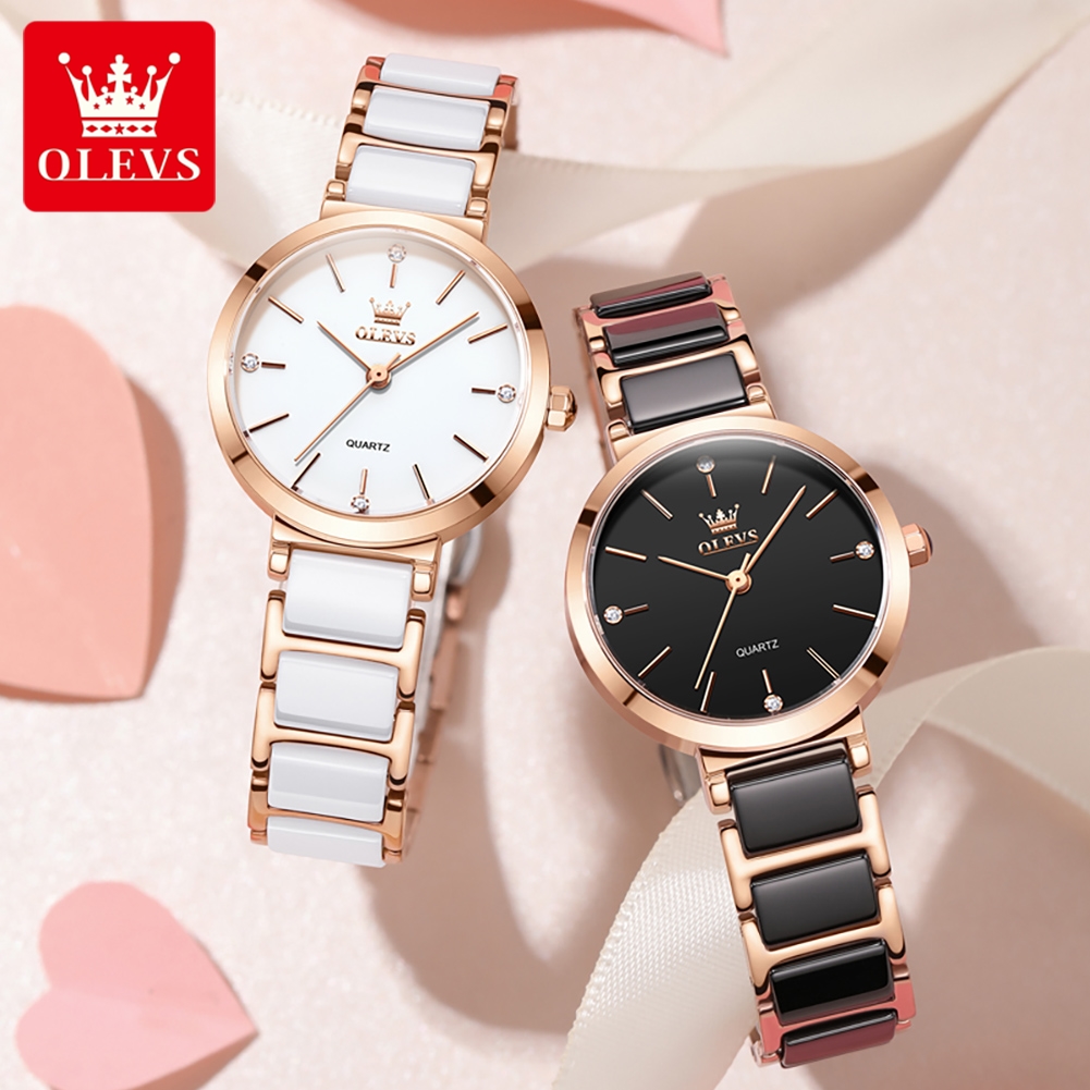 Jam Tangan Wanita OLEVS 5877 M - Women Accessories Gift Box ulasan dan harga
