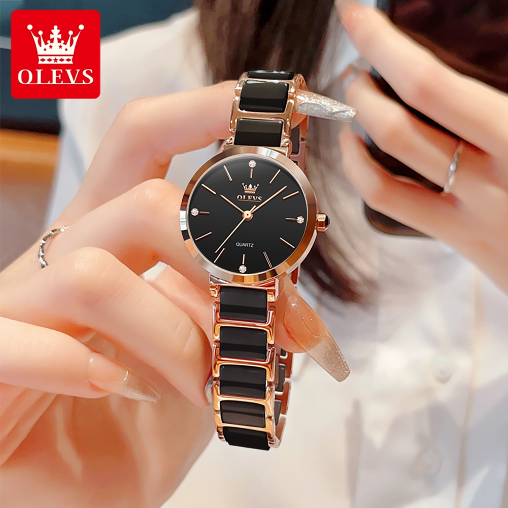 Jam Tangan Wanita OLEVS 5877 M - Women Accessories Gift Box ulasan dan harga