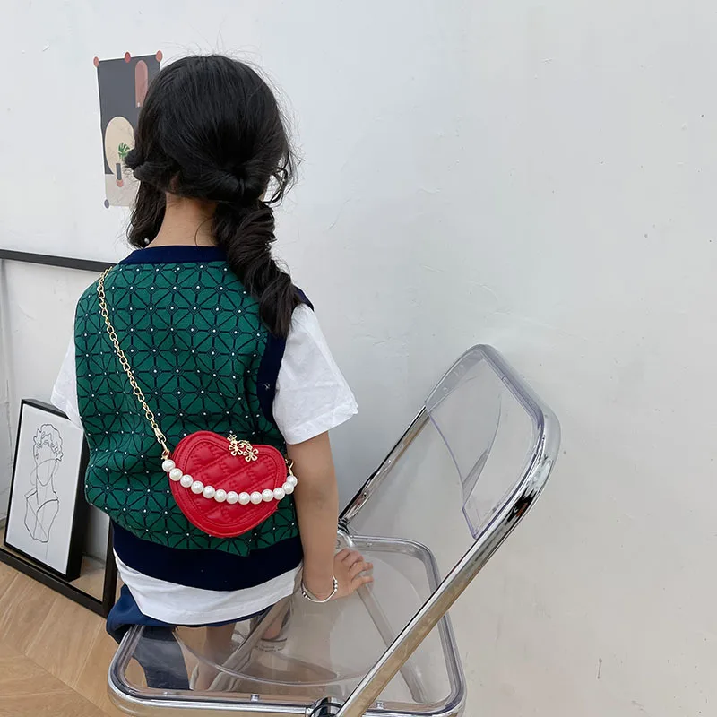 Tas Selempang Berbentuk Hati A - Wallet Chain Bag ulasan dan harga