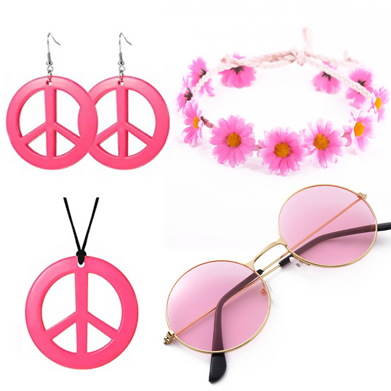 Kostum 60S 70S untuk Wanita Pa - Women'S Accessories In The 60S ulasan dan harga
