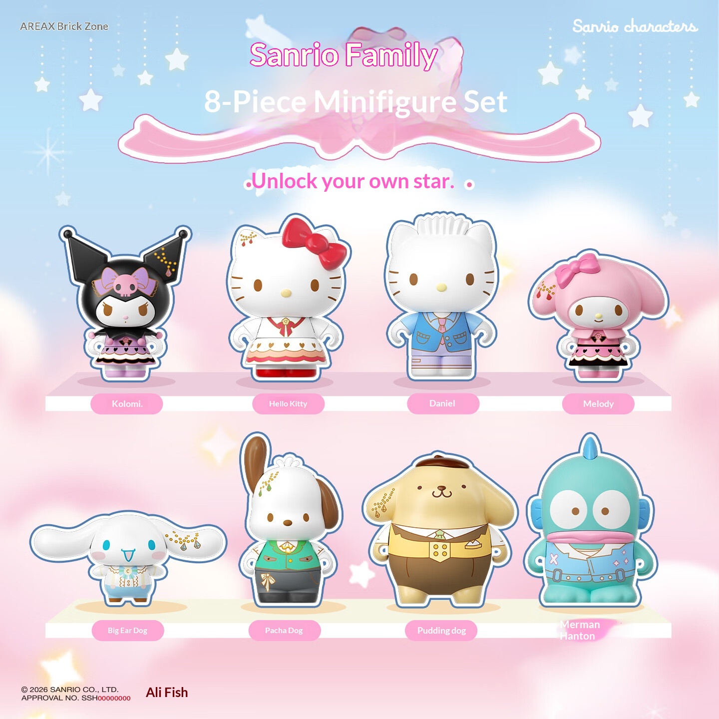 Gantungan Kunci Kotak Misteri  - Women Accessories Gift Box ulasan dan harga