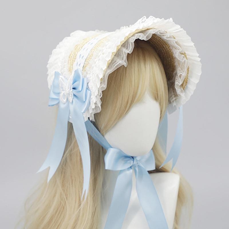 Topi topi renda victorian y3ne - Women'S Victorian Era Accessories ulasan dan harga