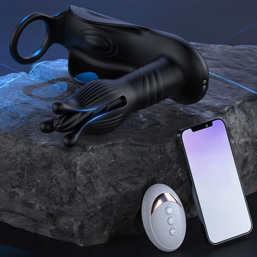 Vibrator Anal Plug Bluetooth N - Women Accessories App ulasan dan harga