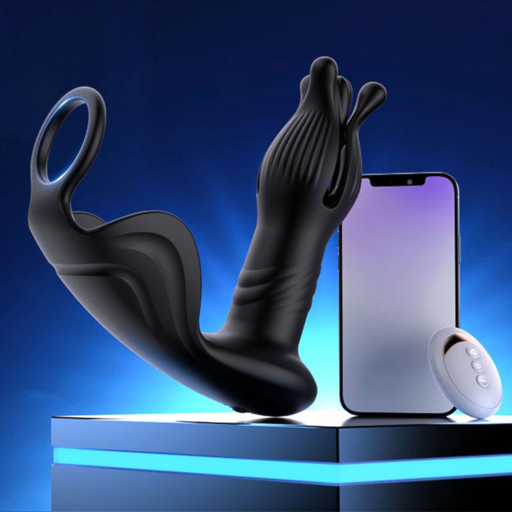 Vibrator Anal Plug Bluetooth N - Women Accessories App ulasan dan harga