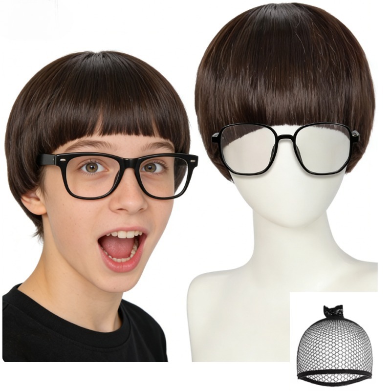 Wig Jamur dengan Poni + Kacama - Women'S Accessories In The 60S ulasan dan harga