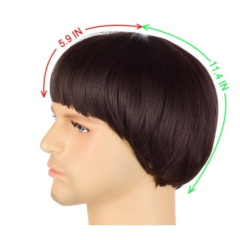 Wig Jamur dengan Poni + Kacama - Women'S Accessories In The 60S ulasan dan harga