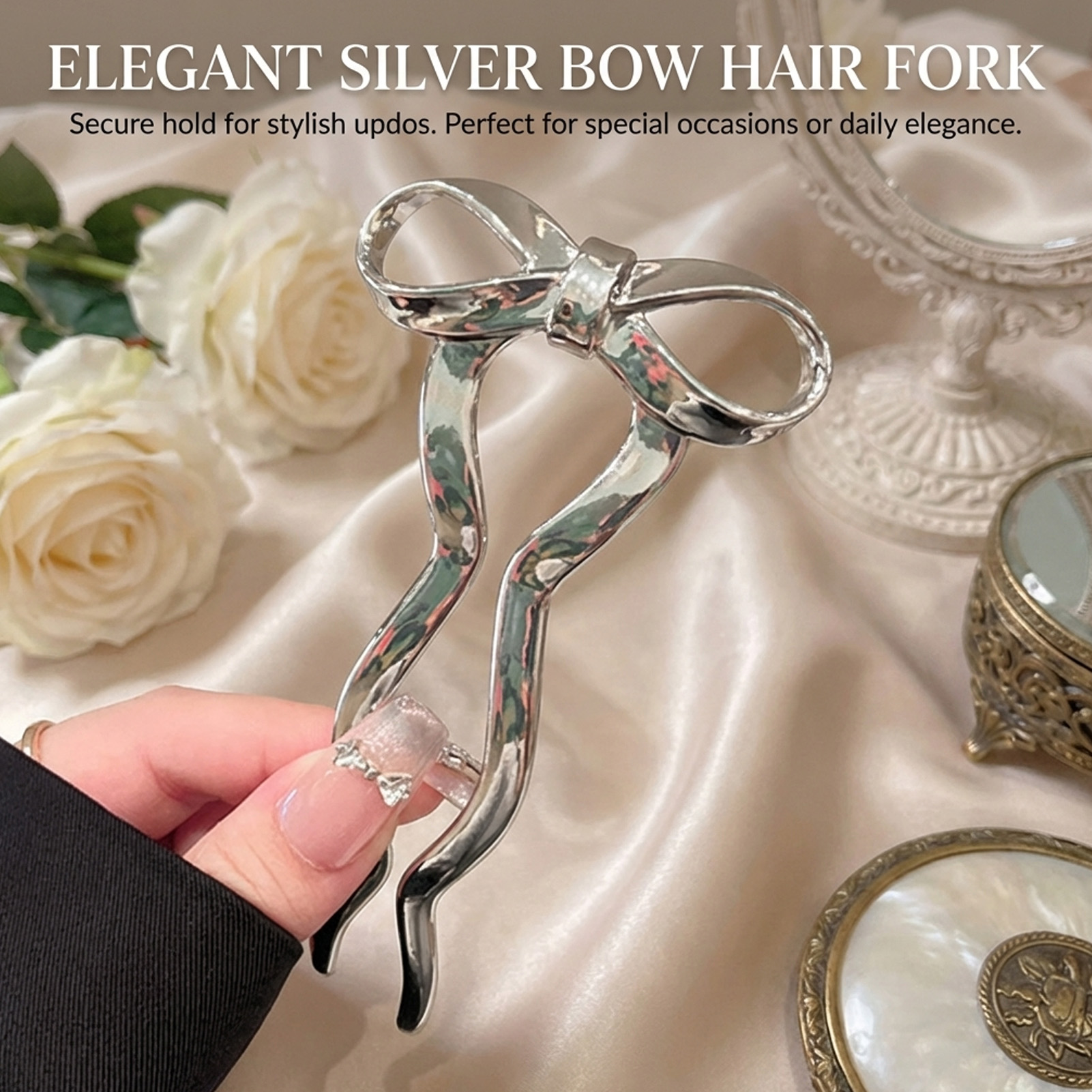 Jepit Rambut Bentuk U dengan I - Women Accessories Holder ulasan dan harga