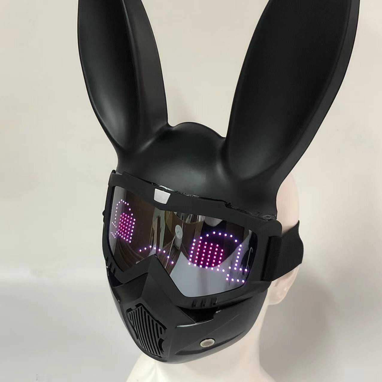 Topeng LED Halloween Bunny Gir - Women Accessories App ulasan dan harga