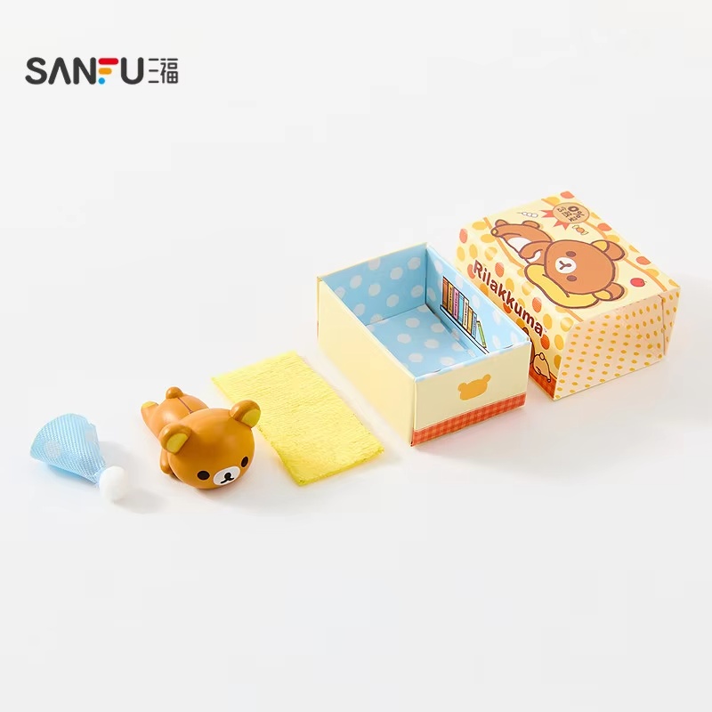 Sanfu Kotak Permen Rilakkuma O - Women Accessories Gift Box ulasan dan harga