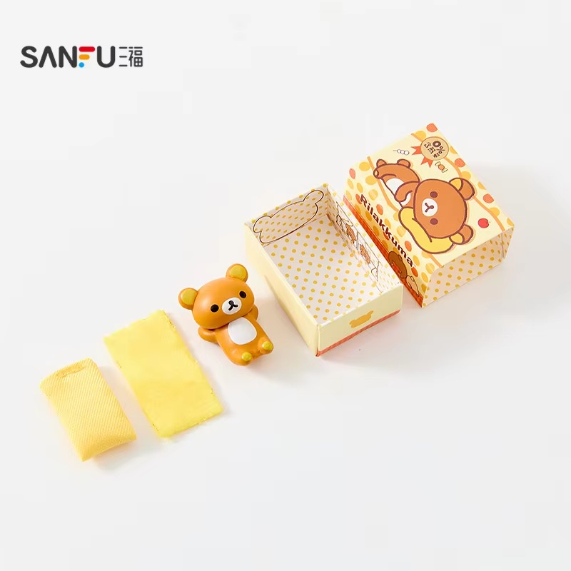Sanfu Kotak Permen Rilakkuma O - Women Accessories Gift Box ulasan dan harga