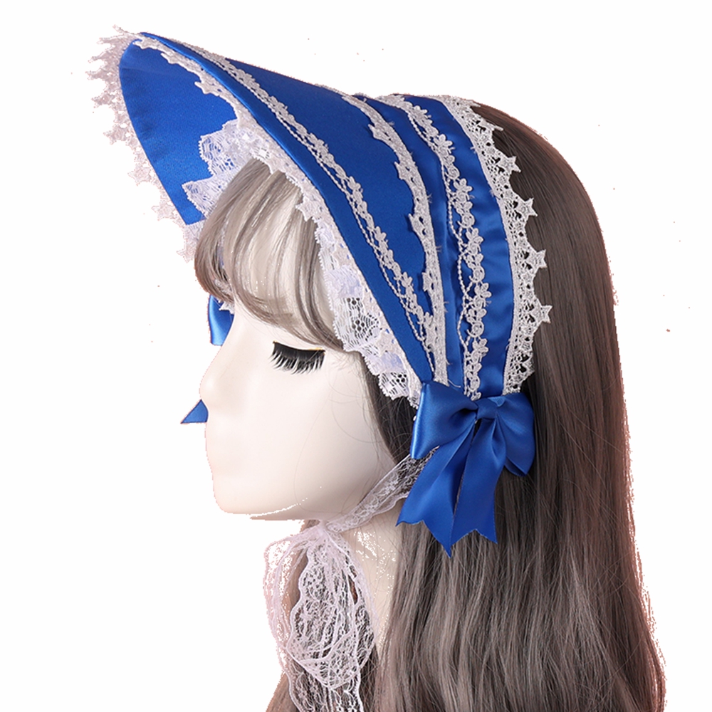 Topi Bonnet Lolita Renda Victo - Women'S Victorian Era Accessories ulasan dan harga
