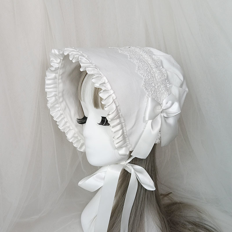 Topi Bonnet Renda Antik Victor - Women'S Victorian Era Accessories ulasan dan harga