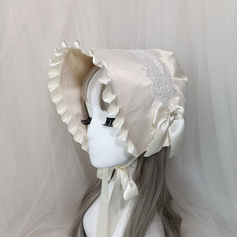 Topi Bonnet Renda Antik Victor - Women'S Victorian Era Accessories ulasan dan harga
