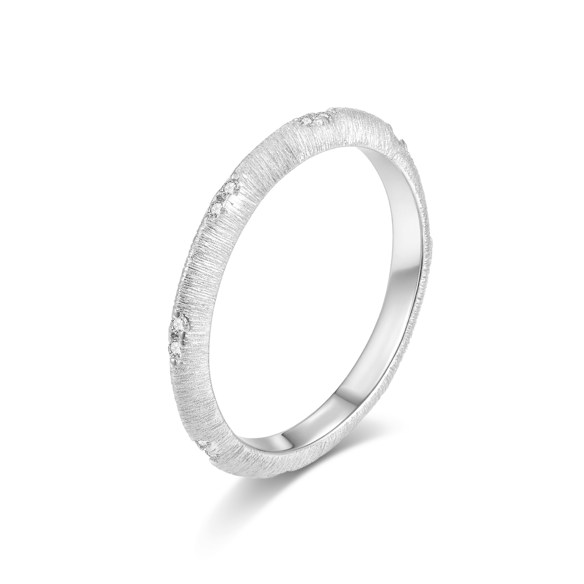 Cincin Moissanite Perak Sterli - Women'S Affordable Accessories ulasan dan harga