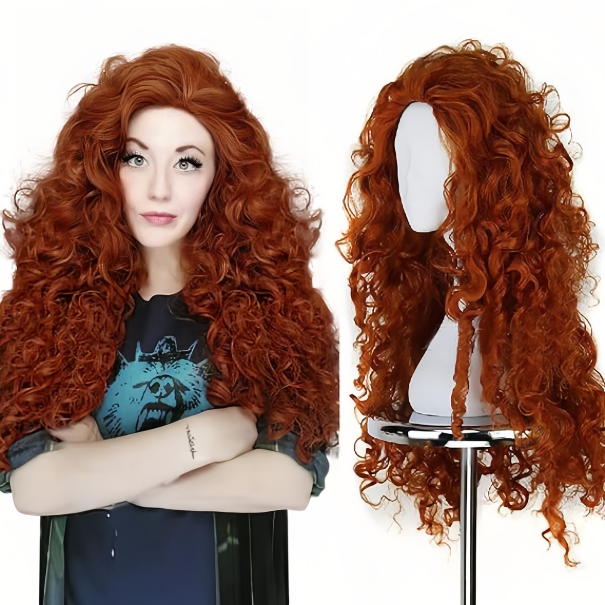 Wig Serat Sintetis Merek Anxin - Accessories Brand For Women ulasan dan harga