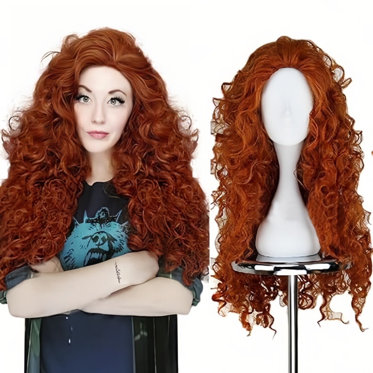 Wig Serat Sintetis Merek Anxin - Accessories Brand For Women ulasan dan harga