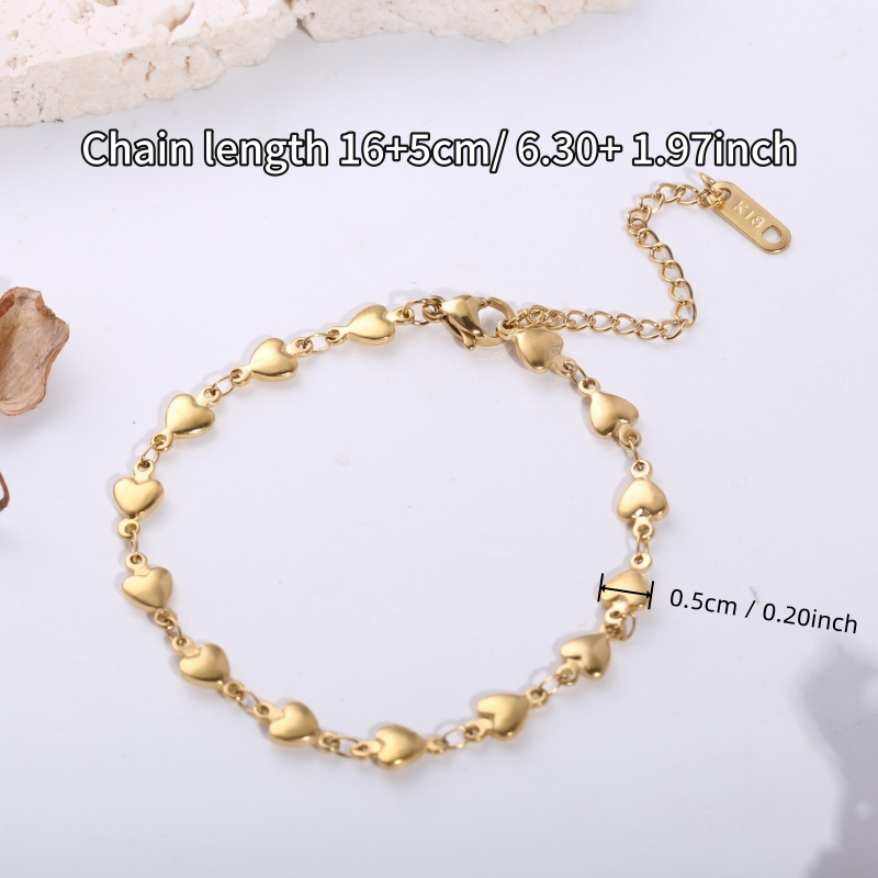1 Buah Gelang Baja Tahan Karat - Women'S Affordable Accessories ulasan dan harga