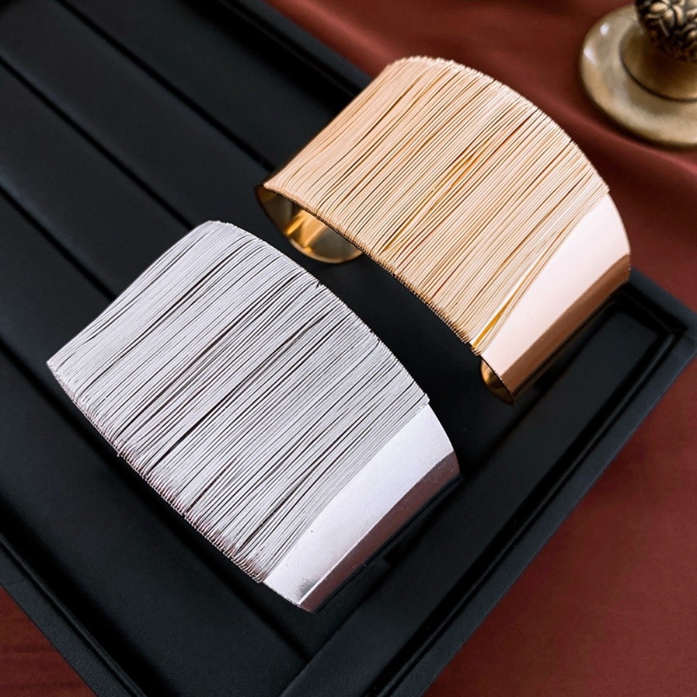 Gelang lebar berbahan alloy de - Women Accessories Drawing ulasan dan harga