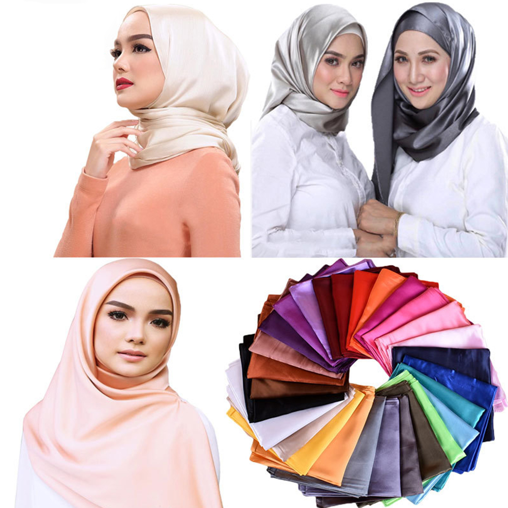 Syal Wanita Sutra Baru Lembut  - Accessories Brand For Women ulasan dan harga