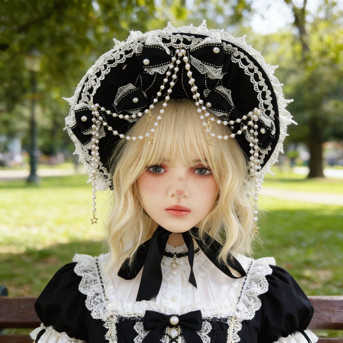 Topi Bonnet Victoria Wanita Wa - Women'S Victorian Era Accessories ulasan dan harga