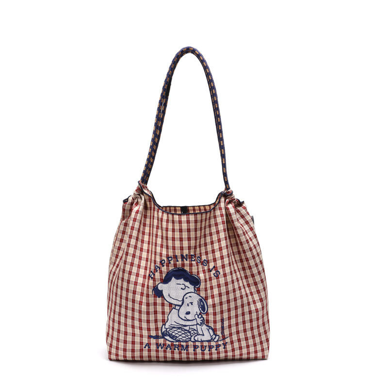 Snoopy Co-Branded Tas Nilon Bo - Accessories Brand For Women ulasan dan harga
