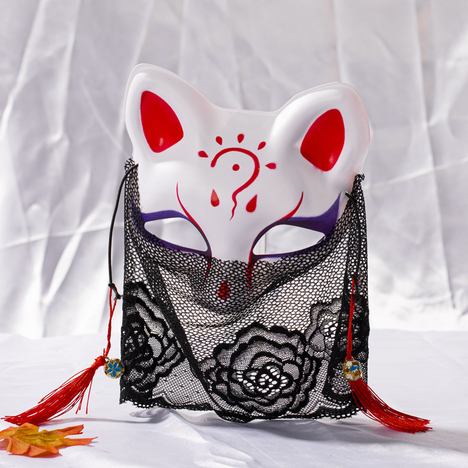 Masker Wajah Cosplay Rubah Luc - Women Accessories Drawing ulasan dan harga