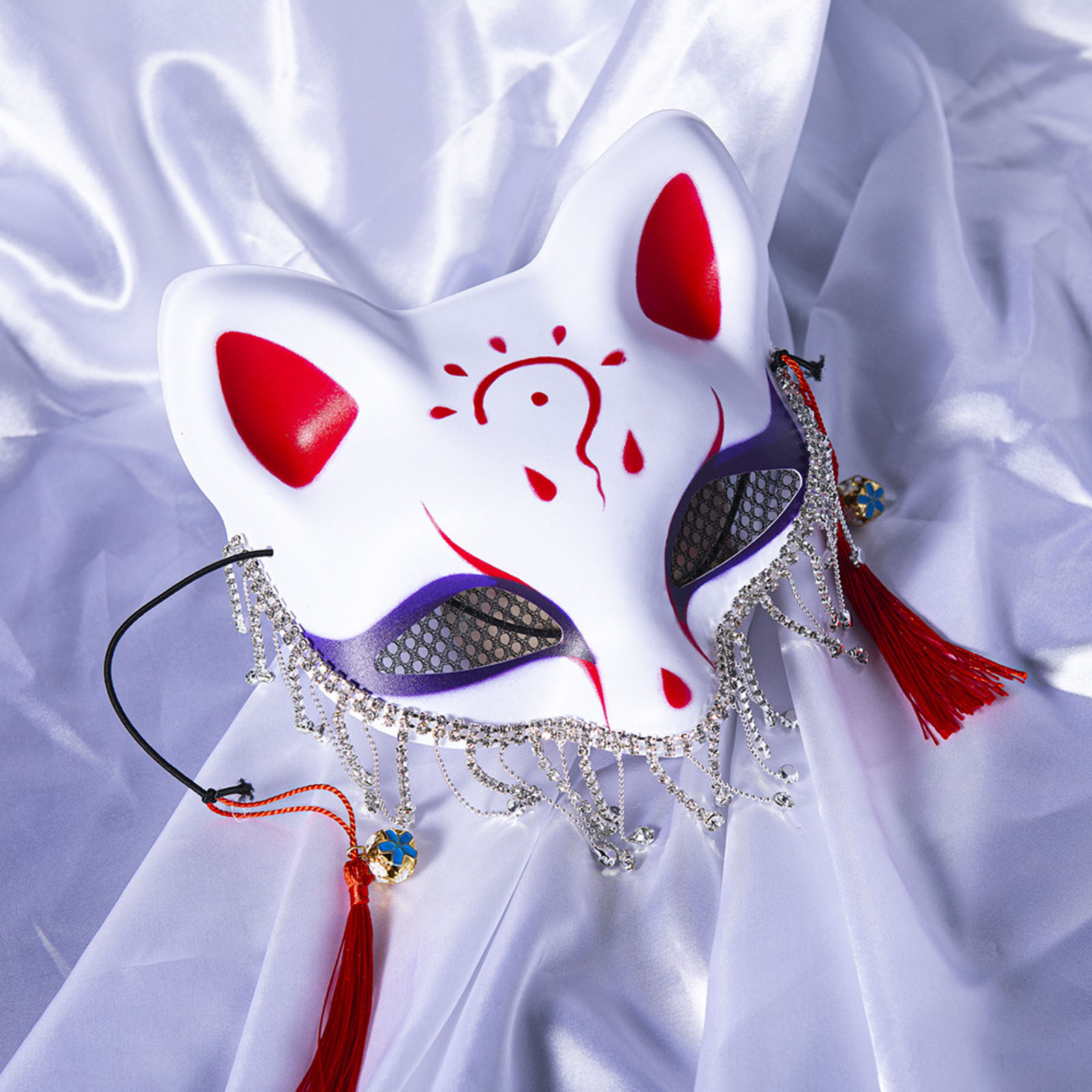 Masker Wajah Cosplay Rubah Luc - Women Accessories Drawing ulasan dan harga