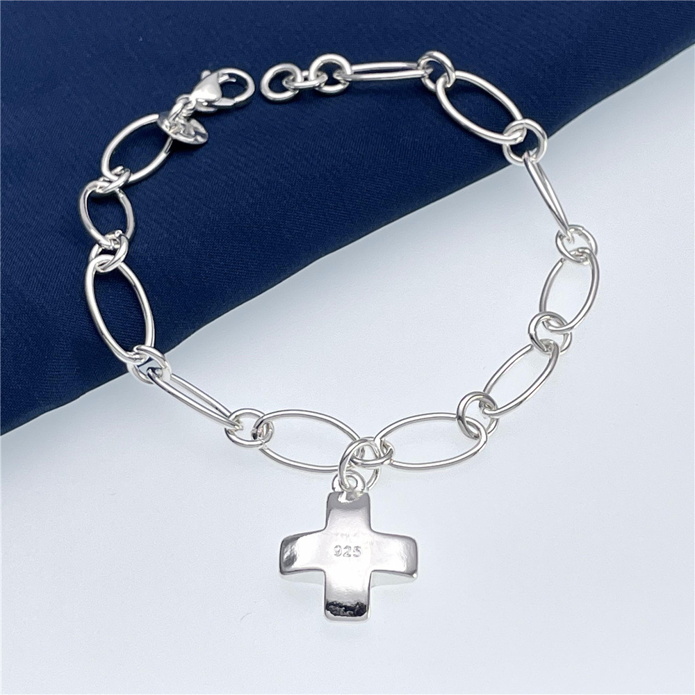 Gelang Salib Perak 925 Sterlin - Women'S Affordable Accessories ulasan dan harga