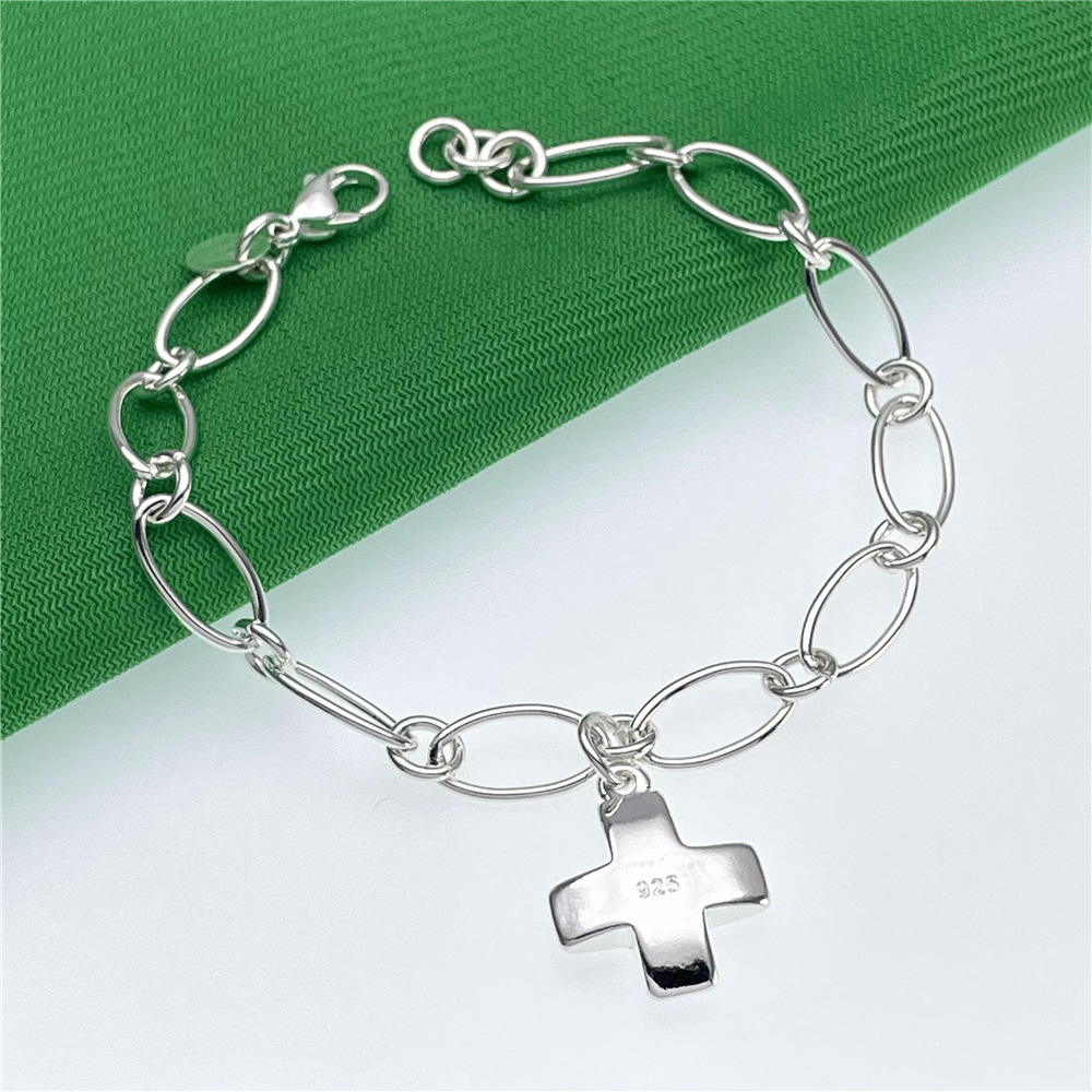 Gelang Salib Perak 925 Sterlin - Women'S Affordable Accessories ulasan dan harga