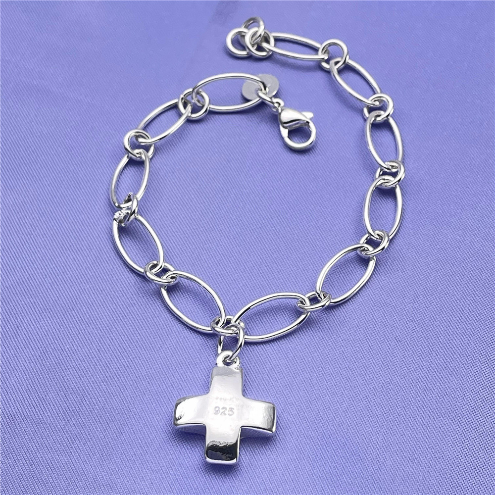 Gelang Salib Perak 925 Sterlin - Women'S Affordable Accessories ulasan dan harga